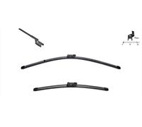 Balai d'essuie-glace VALEO Silencio Xtrm VF338, 550/380mm, Avant, 2 Pièce