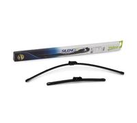 Valeo Silencio x2 Balais d'Essuie-Glace VF463 - Avant - 650 mm / 350 mm | Fabriqués en France, Kit de 2 Balais Plats, Remplacement d'Équipement d'Origine, 574663