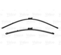 Valeo Balai d'essuie-glace 577896 avant plat pour Audi Bentley Jaguar, Lot 2x