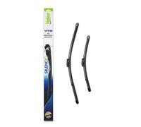 Valeo Essuie-glace Silencio VF938 - Paire avant plate 550/400 mm - Lot de 2 (577938)