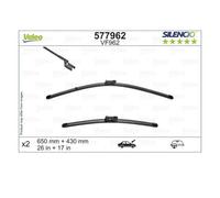 Valeo 577962 Balai D'Essuie-Glace Avant Pour BMW U06 Peugeot 508 II DS DS9 Cupra