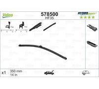 VALEO 578500 Balai d'essuie-glace pour ABARTH,CHEVROLET,FIAT,FORD,HYUNDAI,KIA,LA