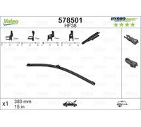 VALEO 578501 Balai d'essuie-glace pour ABARTH,AUDI,BYD,CHRYSLER,FIAT,FORD,LANCIA