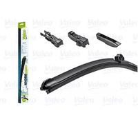 VALEO Hydroconnect Essuie-glace - HF45 Balai d'Essuie-glace Plat 450 mm Haute performance, Visibilité Supérieure sur la Route, Installation Facile - Avant - 1 Balai 578504