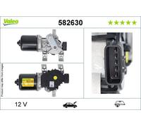 VALEO 582630 Moteur d'essuie-glace pour RENAULT