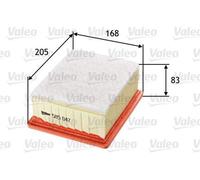 VALEO 585047 Filtre à air convient pour PEUGEOT PARTNER Combispace (5F)