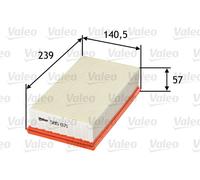 VALEO 585071 Filtre à air pour CITROËN,NISSAN,PEUGEOT,RENAULT