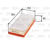 VALEO 585072 Filtre à air pour CITROËN,PEUGEOT