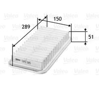 VALEO 585185 Filtre à air pour TOYOTA