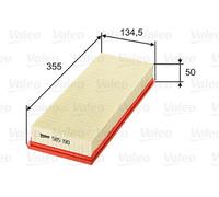 VALEO 585190 Filtre à air convient pour MERCEDES-BENZ Classe C Berline (W204)