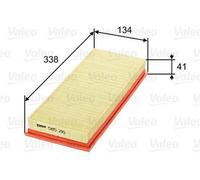 VALEO 585216 Filtre à air pour VW GOLF II (19E, 1G1) Kaefer Typ 1 GOLF I (17)