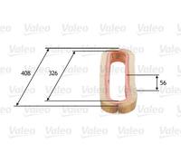 VALEO 585667 Filtre à air pour MERCEDES-BENZ