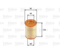 VALEO 585681 Filtre à air pour SMART