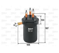 VALEO 587531 Filtre à carburant pour RENAULT