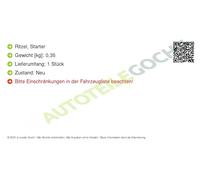 VALEO-594279-Lanceur de démarreur