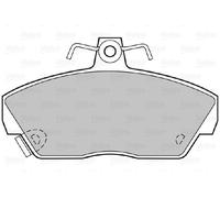 Valeo 598019 Kit de plaquettes de frein; Dispositif de freinage