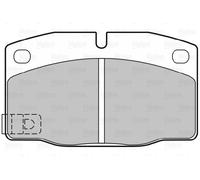 Valeo 598182 Kit de plaquettes de frein - frein à disque -Dispositif de freinage
