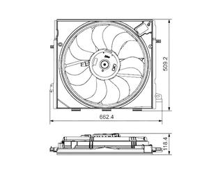 VALEO 696873 Ventilateur de radiateur
