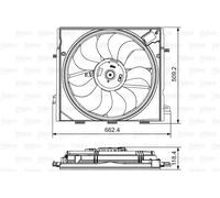 VALEO 696873 Ventilateur - refroidissement du moteur