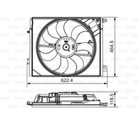 VALEO 696882 Ventilateur - refroidissement du moteur