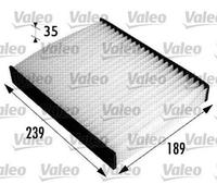 VALEO 698694 Filtre d'habitacle à particules pour OPEL Combo D Van / Break (X12)