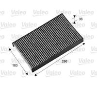 VALEO 698714 Filtre, air de l'habitacle pour CITROËN,DS,PEUGEOT,PEUGEOT (DF-PSA)