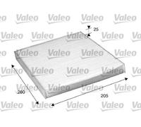 VALEO 698885 Filtre D'Air Intérieur Pour Audi, Seat, Skoda, VW