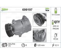VALEO 699197 Compresseur, climatisation pour RENAULT