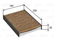 VALEO 701032 Filtre d'habitacle