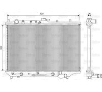 Valeo 701550 Radiateur - refroidissement du moteur Refroidissement