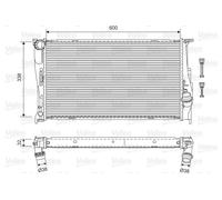 VALEO 701601 Radiateur du moteur