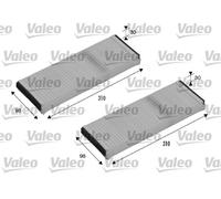 Valeo 715500 Filtre - air de l'habitacle Chauffage/Ventilation
