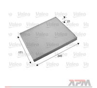 Valeo 715638 Filtre Air À L'Intérieur pour Hyundai i30 Fd Kia Cee'D Édition