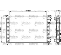 Valeo 732007 Radiateur - refroidissement du moteur Refroidissement
