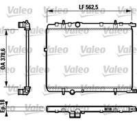 Radiateur, refroidissement moteur VALEO 732890