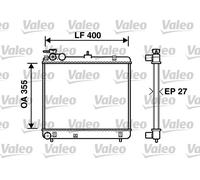 Valeo 734255 Radiateur - refroidissement du moteur Refroidissement