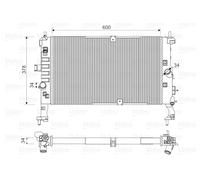 Valeo 734386 Radiateur - refroidissement du moteur Refroidissement