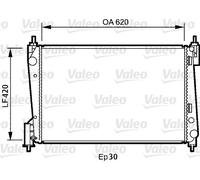 Valeo 735040 Radiateur - refroidissement du moteur Refroidissement