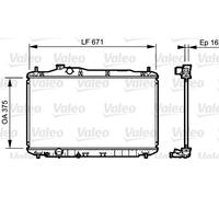 VALEO 735243 Radiateur, refroidissement du moteur pour HONDA