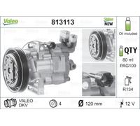 VALEO 813113 Compresseur, climatisation pour NISSAN