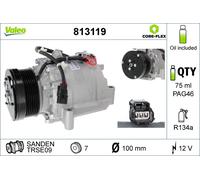 Compresseur de climatisation R 134a PAG 46 813119 VALEO pour HONDA CR-V III