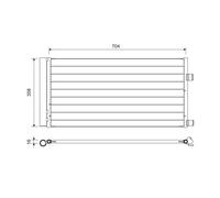 Valeo 814378 Condenseur Climatisation Pour Renault Laguna III BT0/1