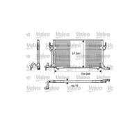 VALEO Condenseur, climatisation pour CITROËN: Berlingo, Xsara, ZX & PEUGEOT: 306, Partner, Boxer, Ranch (Ref: 817230)
