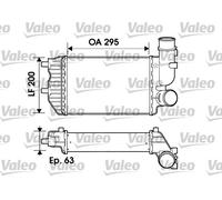 Valeo 817632 Intercooler - échangeur Alimentation d'air