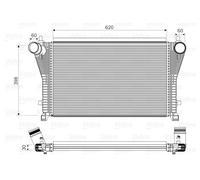 VALEO 818347 Intercooler, échangeur pour AUDI,CUPRA,SEAT,SKODA,VW