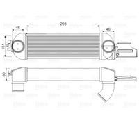 Valeo 818355 Intercooler - échangeur Alimentation d'air