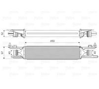 VALEO 818578 Intercooler, échangeur pour OPEL,VAUXHALL