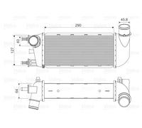 Valeo 818582 Intercooler - échangeur Alimentation d'air