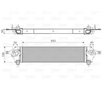 VALEO 818589 Intercooler, échangeur pour NISSAN