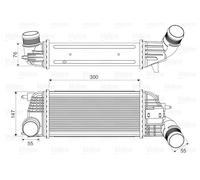 Valeo 818620 Intercooler - échangeur Alimentation d'air